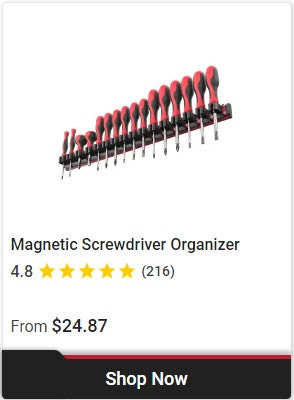 Professional Screwdriver Organizer