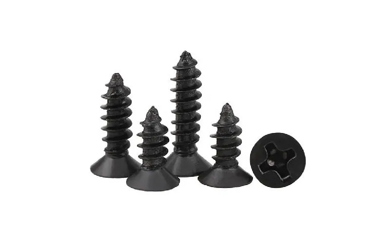 Black zinc plating screws