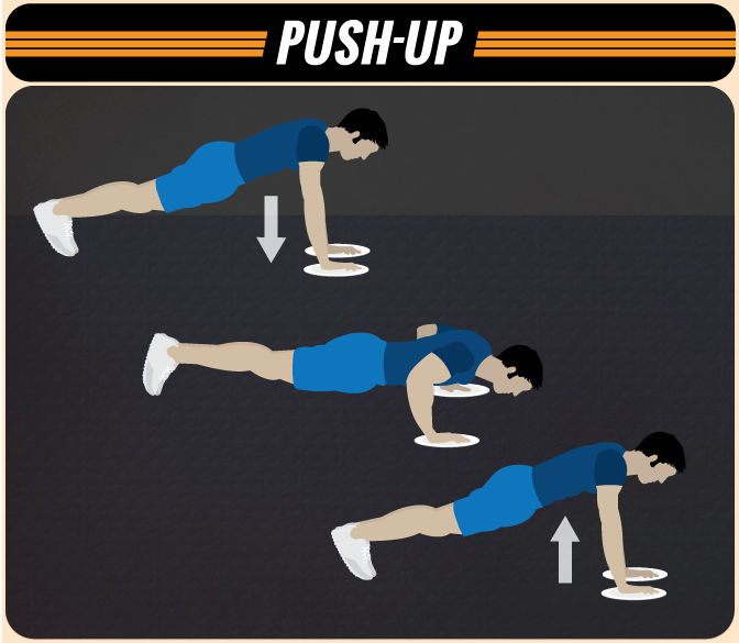 Push-Ups at Home